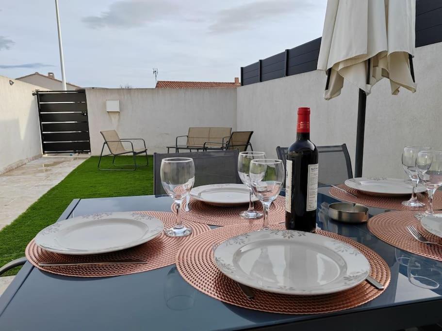 Chez Roberto/jardin/parking *